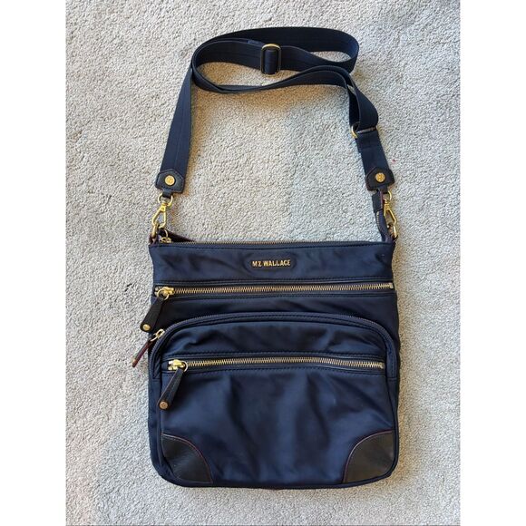 Mz Wallace tribeca downtown crossbody, navy, $318 - Picture 2 of 12